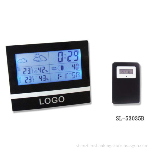 Christmas Promotional Gifts Weather Station Clock